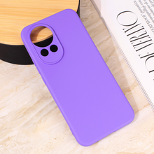 Teracell GIULIETTA silikonska futrola - Huawei Nova 12 mat ljubicasta.