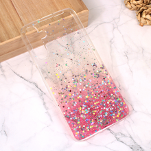Zastitna silikonska futrola Glitter - Samsung A156 Galaxy A15 5G roze.