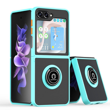 Zastitna futrola Frosted Shockproof - Samsung F741B Galaxy Z Flip 6 5G svetlo plava.