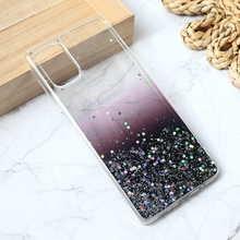 Zastitna silikonska futrola Glitter - Samsung A715F Galaxy A71 crna.