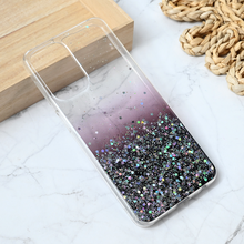 Zastitna silikonska futrola Glitter - Samsung A235 Galaxy A23 crna.