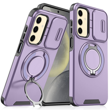 Zastitna futrola CamShield Ring stand - Samsung S921B Galaxy S24 ljubicasta.