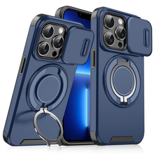 Zastitna futrola CamShield Ring stand - iPhone 13 Pro plava.