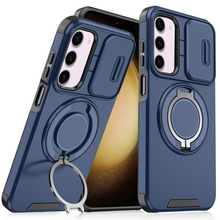 Zastitna futrola CamShield Ring stand - Samsung S911B Galaxy S23 plava.