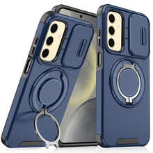 Zastitna futrola CamShield Ring stand - Samsung S921B Galaxy S24 plava.