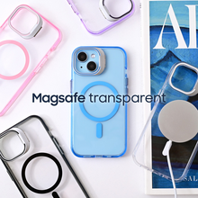 Zastitna futrola Magsafe Transparent - iPhone 13 plava.