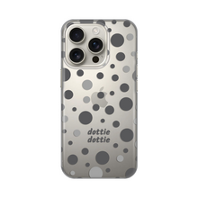 PRINT silikonska futrola skin (ultra tanka) - iPhone 16 Pro Dottie Dottie Gray.