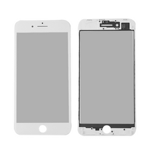 Staklo touchscreen-a + okvir + OCA + polarizator - Iphone 7 Plus Belo (Crown Quality).