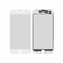 Staklo touchscreen-a + okvir + OCA + polarizator - iPhone 8/SE (2020) Belo (Crown Quality).