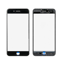 Staklo touchscreen-a + okvir + OCA - Iphone 7 Plus Crno (Crown Quality).