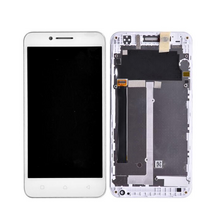 LCD ekran (displej) - Lenovo Vibe C/A2020+touch screen beli+frame.