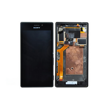 LCD ekran (displej) - Sony Xperia M2/D2303/D2305+touch screen+frame crni.