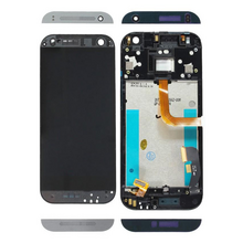 LCD ekran (displej) - HTC One mini 2+touch screen crni+frame.