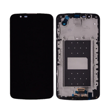 LCD ekran (displej) - LG K10/K430DS+touch screen crni+frame(TV-DUAL SIM).