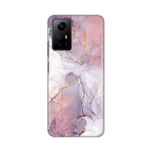 PRINT silikonska futrola - Xiaomi Redmi Note 12S (EU) Pink Marble.