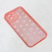 Zastitna futrola Heart Color IMD - iPhone 12 6.1 roze.