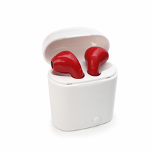 Bluetooth slusalice Airpods i7s TWS crvene.