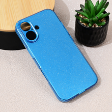 Zastitna futrola Sparkle Dust - iPhone 16 6.1 plava.