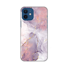 PRINT silikonska futrola - iPhone 12 6.1 Pink Marble.