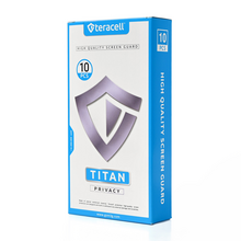 Zastitno staklo Tempered glass (zastitno staklo za ekran) Privacy Teracell Titan 2.5D iPhone 13/13 Pro/14 6.1 crni.