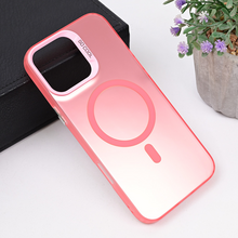Zastitna futrola Magsafe providna - iPhone 16 Pro Max 6.9 roze.