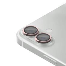 Zastita - kameru RING za iPhone 16 (6.1)/16 Plus (6.7) pink (MS).
