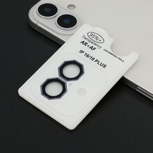 Zastita - kameru OCTAGON DIAMOND za iPhone 16 (6.1)/16 Plus (6.7) plava (MS).