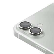 Zastita - kameru DIAMOND za iPhone 16 (6.1)/16 Plus (6.7) siva (MS).