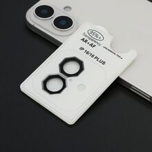 Zastita - kameru OCTAGON DIAMOND za iPhone 16 (6.1)/16 Plus (6.7) crna (MS).