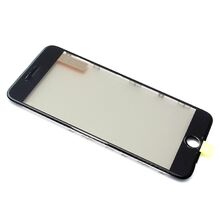 Staklo touchscreen-a - Iphone 7 Plus sa frejmom + oca i polaroid crni ORG (MS).