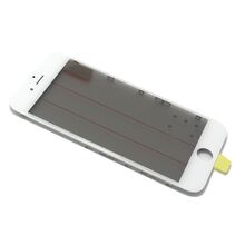 Staklo touchscreen-a - Iphone 6S sa frejmom + oca i polaroid beli ORG (MS).