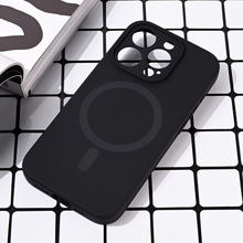 Zastitna futrola Magsafe Pure color - iPhone 15 Pro 6.1 crna.