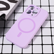 Zastitna futrola Magsafe Pure color - iPhone 16 Pro lila.