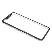Staklo touchscreen-a - Iphone 11 + okvir + OCA stiker crni (MS).