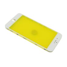 Staklo touchscreen-a - Iphone 8 Plus sa frejmom beli (MS).