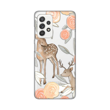 PRINT silikonska futrola skin (ultra tanka) - Samsung A525 Galaxy A52 4G/A526 Galaxy A52 5G/A528B Galaxy A52s 5G Flower Deer.