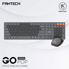 Combo mis tastatura wireless Fantech WK-895 sivi.