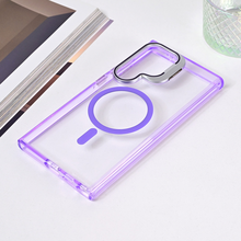 Zastitna futrola Magsafe Transparent - Samsung S928B Galaxy S24 Ultra ljubicasta.
