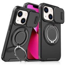 Zastitna futrola CamShield Ring stand - iPhone 13 crna.