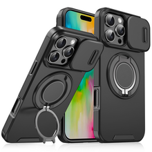 Zastitna futrola CamShield Ring stand - iPhone 16 Pro Max 6.9 crna.