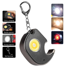 LED lampa privezak slonce, otvarac - flase, siva.