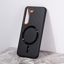 Zastitna futrola Magsafe Stripe - Samsung S911B Galaxy S23 crna.