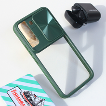 Zastitna futrola CamShield - Samsung Galaxy S22 zelena.