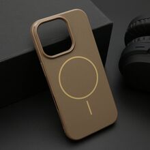 Zastitna futrola JELLY MagSafe - iPhone 16 Pro (6.3) tamno zlatna (MS).