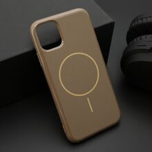 Zastitna futrola JELLY MagSafe - iPhone 11 (6.1) tamno zlatna (MS).
