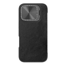 Zastitna futrola NILLKIN QIN Pro - iPhone 16 Pro Max (6.9) crna (MS).