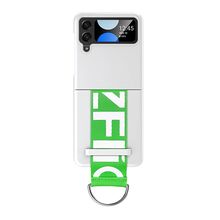 Zastitna futrola RING WRAP - Samsung F721B Samsung F721 Galaxy Z Flip 4 bela (MS).