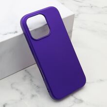 Zastitna futrola Soft Silicone - iPhone 16 Pro (6.3) ljubicasta (MS).