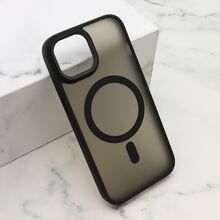 Zastitna futrola SILKY MAGSAFE II - iPhone 15 crna (MS).