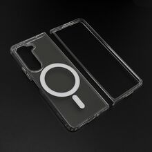 Zastitna futrola STANDARD MagSafe - Samsung Galaxy Z Fold 6 providna (bela) (MS).